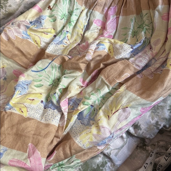 Hunter Bell / linen Fallon Skirt pastel paradise 6 - Picture 6 of 6